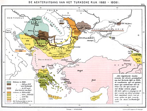 De Achteruitgang van het Turksche Rijk (1683–1908)
